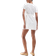 New Look Broderie Anglaise V Neck Mini Dress - White