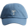 H&M Twill Cap with Motif - Dusty Blue/Palm Tree (1261856001)