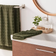 Threshold Modern Sculpted Hand Guest Towel Green (68.6x40.6cm)