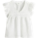 H&M Frill-Trimmed Cotton Blouse - White