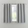 Dunelm Frankie Herringbone Blackout Eyelet Curtains Grey 117x228cm