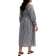 New Look Curves Gingham Print Shirred Bust Midi Dress - Black