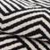 Dunelm Geo Cotton - Guest Towel Black (90x50cm)