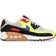 Nike Air Max 90 W - Light Bone/Volt/Black/Light Ultramarine
