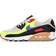 Nike Air Max 90 W - Light Bone/Volt/Black/Light Ultramarine