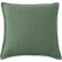 Dunelm Westcott Cotton Velvet Slub Square Cushion Complete Decoration Pillows Green (43x43cm)