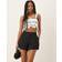 Gina Tricot Figursydda Linneshorts - Svarta