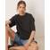 Gina Tricot Short Sleeve Boxy Tee - Black