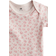 H&M Printed Envelope-Neck Bodysuit - Pink