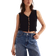 H&M Textured Jersey Vest - Black