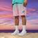 MCM x Snipes Gradient Resort Shorts Herren Sport - Rosa