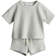 H&M 2-Piece Waffled Cotton Set - Green