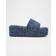 Marc Jacobs Puffy Daisy Denim Platform Sandal - Medium Wash Indigo