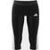adidas Essentials 3-Stripes 3/4-Långa Leggings - Black