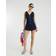 River Island Womens Blue Denim Button Skort Playsuit - Navy