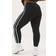 Yours Side Stripe Active Leggings - Black/White