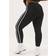 Yours Side Stripe Active Leggings - Black/White