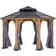 Sunjoy Curtain For Cedar Wood Gazebo 395cm x 395cm Grey