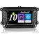 Camecho Android Bilradio För VW GPS Navigering 7 Tum HD