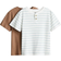 H&M Henley T-shirts 2-pack - Matte Green/Turquoise (1284096003)