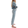 H&M Slim Straight High Ankle Jeans - Pale Denim Blue