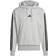 adidas Men's Essentials French Terry 3 Stripes Hoodie - Gray