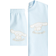 H&M Girls 2-Piece Printed Top And Shorts Set - Blue