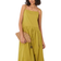 ASOS DESIGN Drop Waist Maxi Dress - Olive