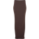 PrettyLittleThing Ribbed Maxi Skirt - Chocolate