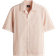 H&M Regular Fit Cotton Resort Shirt - Red/Pink Striped