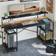 Inbox Zero Yateley Black Writing Desk 52x140cm