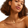 Pilgrim Sophia Necklace with Heart Pendant - Gold/Transparent