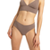 Roxy Lasca Classic Bikini Bottoms - Deep Taupe