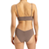 Roxy Lasca Classic Bikini Bottoms - Deep Taupe