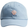 H&M Embroidery-Detail Cap - Light Blue/Shell