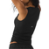 Alo Ribbed En Pointe Tank Top - Black