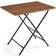 Dunelm Folding 2 Seater Square Oak Dining Table 60x80cm