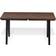 Nimara Madelina Lacquered Oak Veneer In Smoked Oak Spisebord 90x240cm