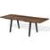 Nimara Madelina Lacquered Oak Veneer In Smoked Oak Spisebord 90x240cm
