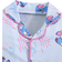 Shein Young Girl Cute Cartoon Floppy Ear Short Sleeve T-Shirt And Shorts - Blue Rabbit Print