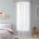 Dunelm Tufted Slot Top Single Voile Panel 112x140cm