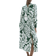 H&M Long Puff-Sleeved Dress - Green