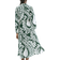 H&M Long Puff-Sleeved Dress - Green