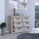 Bed Bath & Beyond 6 Double Dresser Light Gray Chest of Drawer 47.2x36.1"