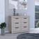 Bed Bath & Beyond 6 Double Dresser Light Gray Chest of Drawer 47.2x36.1"