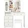 Metro Lane And Stool Set Wi-White Dressing Table 108x261.6cm
