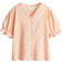 H&M Lace-Trimmed Cotton Blouse - Orange
