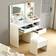 Metro Lane With Light Lulb 130 cm H x 87 cm W x 36 cm D Dressing Table 36x87cm