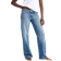 Lindex Straight Jeans With Low Waist - Denim Blue