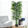 OutSunny Bamboo Tree Green Artificial Plant